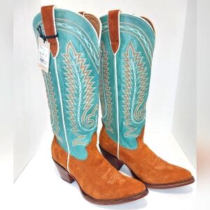 Ariat Ambrose Tall Western Boots,‎ NWT, Size 8.5|EUR 39